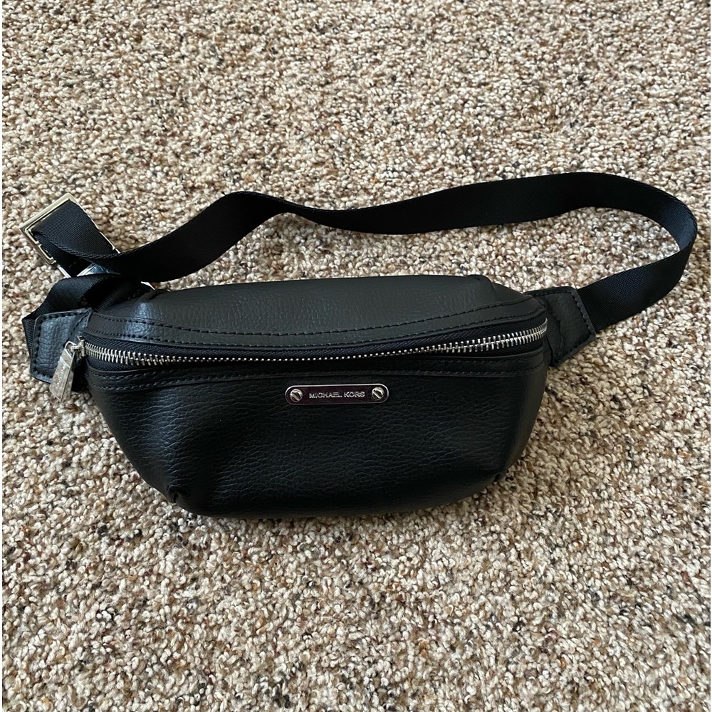 Black Michael Kors Fanny Pack